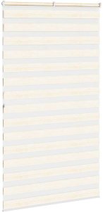 vidaXL Roleta zebra, 135x200 cm, szerokość tkaniny 130,9 cm, poliester 4