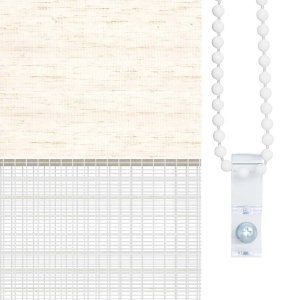 vidaXL Roleta zebra, 135x200 cm, szerokość tkaniny 130,9 cm, poliester 9