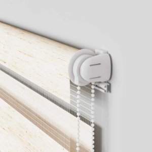 vidaXL Roleta zebra, 135x200 cm, szerokość tkaniny 130,9 cm, poliester 10