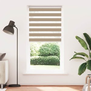 vidaXL Roleta zebra, 105x230 cm, szerokość tkaniny 100,9 cm, poliester 2