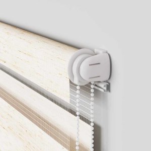 vidaXL Roleta zebra, 140x200 cm, szerokość tkaniny 135,9 cm, poliester 9