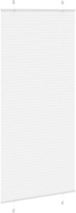 vidaXL Roleta plisowana biała 100x200 cm Szerokość tkaniny 99,4 cm 3