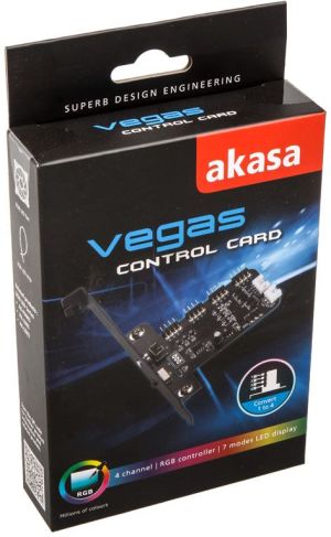 Akasa Kontroler LED Vegas RGB (AK-RLD-02) 6