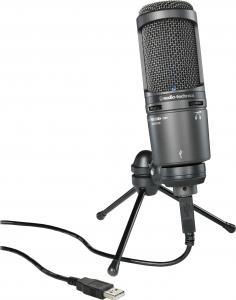 Mikrofon Audio-Technica (AT2020 USB) + Kondensator Mikrofon (AT2020 USB+) 1