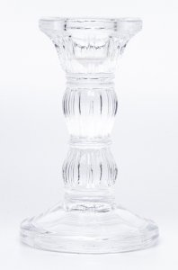 Świecznik Szklany 10x6,5x6,5 3
