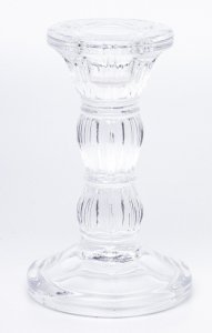 Świecznik Szklany 10x6,5x6,5 4