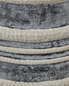 Beliani Doniczka na nóżkach ATHAEA Ceramika 37 cm Beżowy 7