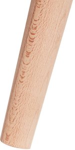 Beliani Doniczka na nóżkach ARISAEMA Ceramika 27 cm Szary 2