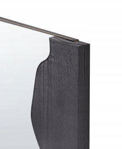 Beliani Lustro ścienne SAULLCET 75 cm 175 cm Czarny 5