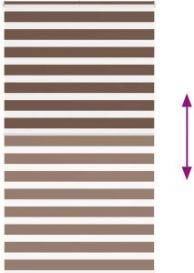 vidaXL Roleta zebra, brzozowa, szerokość tkaniny 120,9 cm, poliester 5