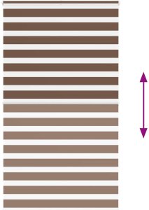 vidaXL Roleta zebra, brzozowa, szerokość tkaniny 130,9 cm, poliester 5