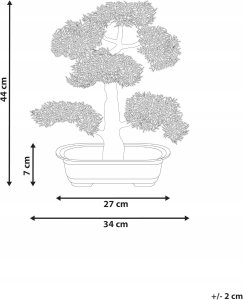 Beliani Sztuczna roślina doniczkowa 44 cm PINE 6