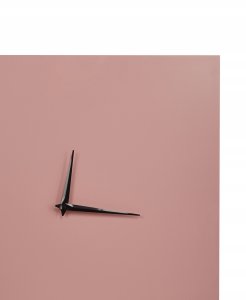 Beliani Zegar ścienny TOMAR 40 cm Metal Różowy 5