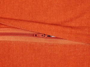 Beliani Zestaw 2 poduszek dekoracyjnych SAGENIA Bawełna 45 x 45 cm Pomarańczowy Wzór abstrakcyjny 7