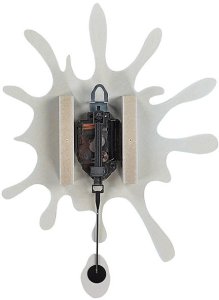 Beliani Zegar ścienny FULLY 27 cm Biały 3