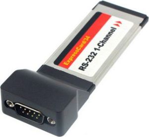 Kontroler 4World ExpressCard sterownik 1 port RS-232 (serial) (04622) 1