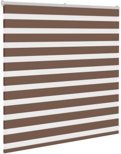 DecoDesign Roleta zebra, brzozowa, szerokość tkaniny 145,9 cm, poliester 3