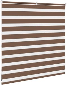 DecoDesign Roleta zebra, brzozowa, szerokość tkaniny 145,9 cm, poliester 4