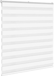 Roleta zebra, biała, szerokość tkaniny 115,9cm, poliester 3