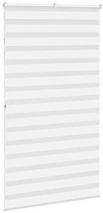Roleta zebra, biała, szerokość tkaniny 120,9cm, poliester 4