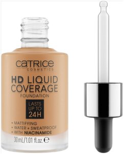 Catrice HD Liquid Coverage Płynny Podkład Do Twarzy 30ml Desert Beige (048) 1