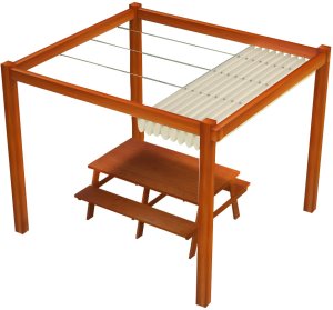 Roleta rzymska pozioma premium Decor 2,5x3 - Beżowy 12