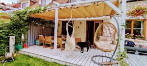 Roleta rzymska pozioma premium Decor 2,5x3 - Beżowy 7