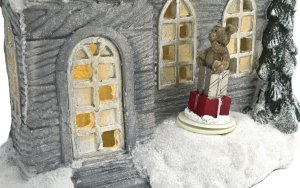 Figurka Domek MIŚ świecący z dźwiękiem i ruchem H50 cm 6