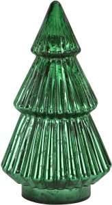 Ozdoba szklana Choinka zielona mała 30 cm 1