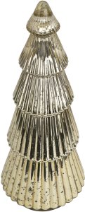 Ozdoba szklana Choinka złota duża 54 cm 3