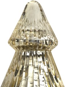 Ozdoba szklana Choinka złota duża 54 cm 4