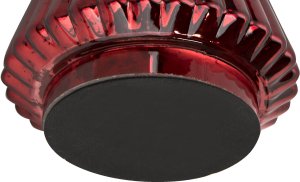 Ozdoba szklana Choinka czerwona duża 54 cm 5