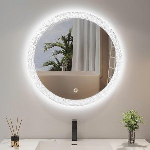 LUSTRO ŚCIENNE LED KRYSZTAŁOWE 60cm YH-3562 2