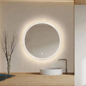 LUSTRO ŚCIENNE LED KRYSZTAŁOWE 60cm YH-3563 2