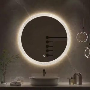 LUSTRO ŚCIENNE LED KRYSZTAŁOWE 60cm YH-3563 4