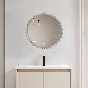 LUSTRO ŚCIENNE LED KRYSZTAŁOWE 60cm YH-3564 2