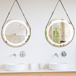 LUSTRO ŚCIENNE LED Z PASKIEM 60cm YH-3339 2