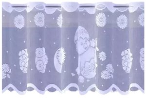 Firanka Biały Kurczaczek wysokość 50 cm DomoweTekstylia | WN2BK3 050 | Wielkanoc 3