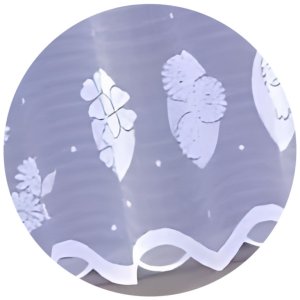 Firanka Biały Kurczaczek wysokość 50 cm DomoweTekstylia | WN2BK3 050 | Wielkanoc 8