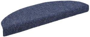 vidaXL Maty na schody samoprzylepne 30 szt. Niebieskie 65x21x4 cm 2