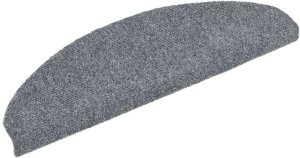 vidaXL Maty na schody samoprzylepne 20 szt. Jasnoszary 65x21x4 cm 2