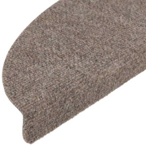 vidaXL Maty na schody samoprzylepne 20 szt. Beżowe 56x17x3 cm 6