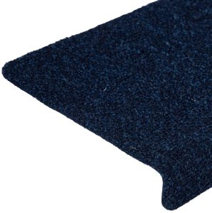 vidaXL Maty na schody samoprzylepne 30 szt. Granatowe 65x21x4 cm 6