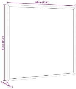 vidaXL Tablica kredowa z ramą z litego drewna sosnowego, czarna 7