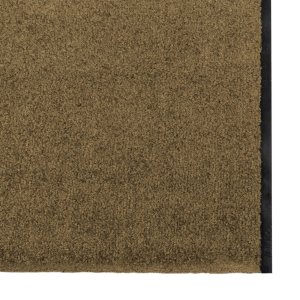 vidaXL vidaXL Wycieraczka Brązowa, Czarna Poliamid 350 x 120 x 0.9 cm 3