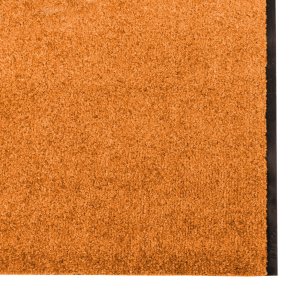 vidaXL vidaXL Wycieraczka Pomarańczowa, Czarna Poliamid 400 x 120 x 0.9 cm 3