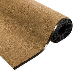 vidaXL vidaXL Wycieraczka Kremowa, Czarna Poliamid 400 x 120 x 0.9 cm 4