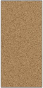 vidaXL Wycieraczka Kremowa, Czarna Poliamid 250 x 120 x 0.9 cm 2