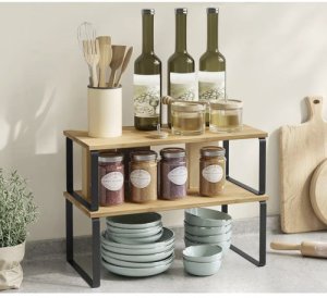 Półka kuchenna bambusowa - 2 szt. Ruhhy 25661 14