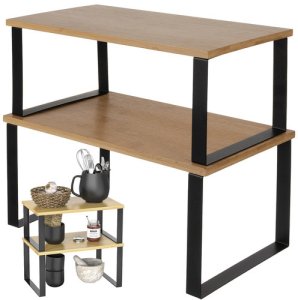 Półka kuchenna bambusowa - 2 szt. Ruhhy 25661 2